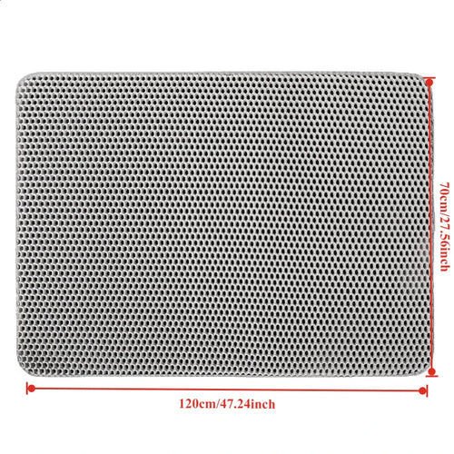 Soft Large-Double layered cat litter mat